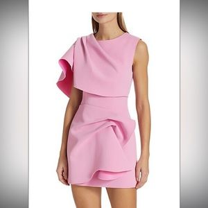 Nwt - Acler Catesby Draped Minidress - Size: 4US